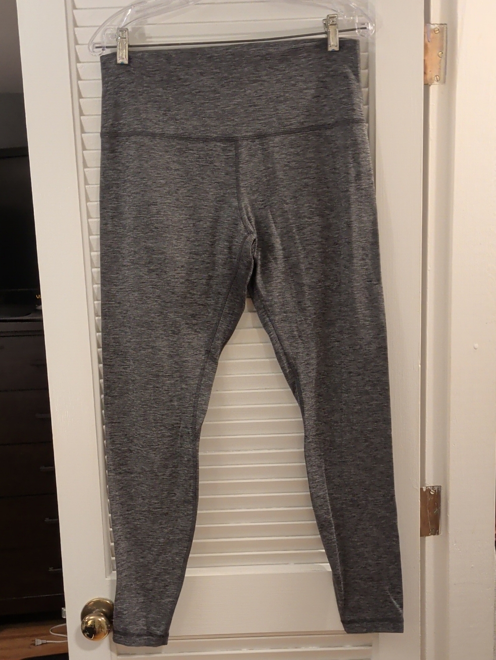 High-Rise Gray Lululemon Leggings